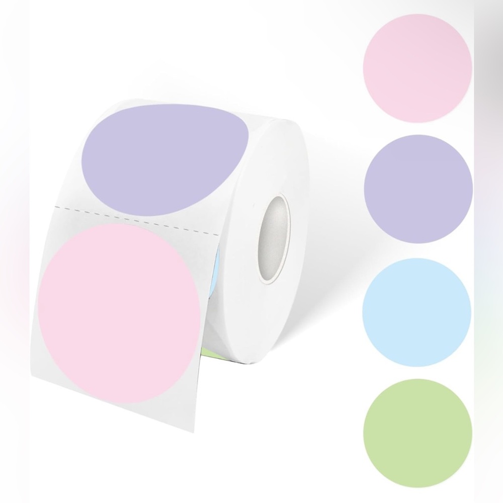Multicolor Custom QR Code Or Thank You Stickers! 100pcs